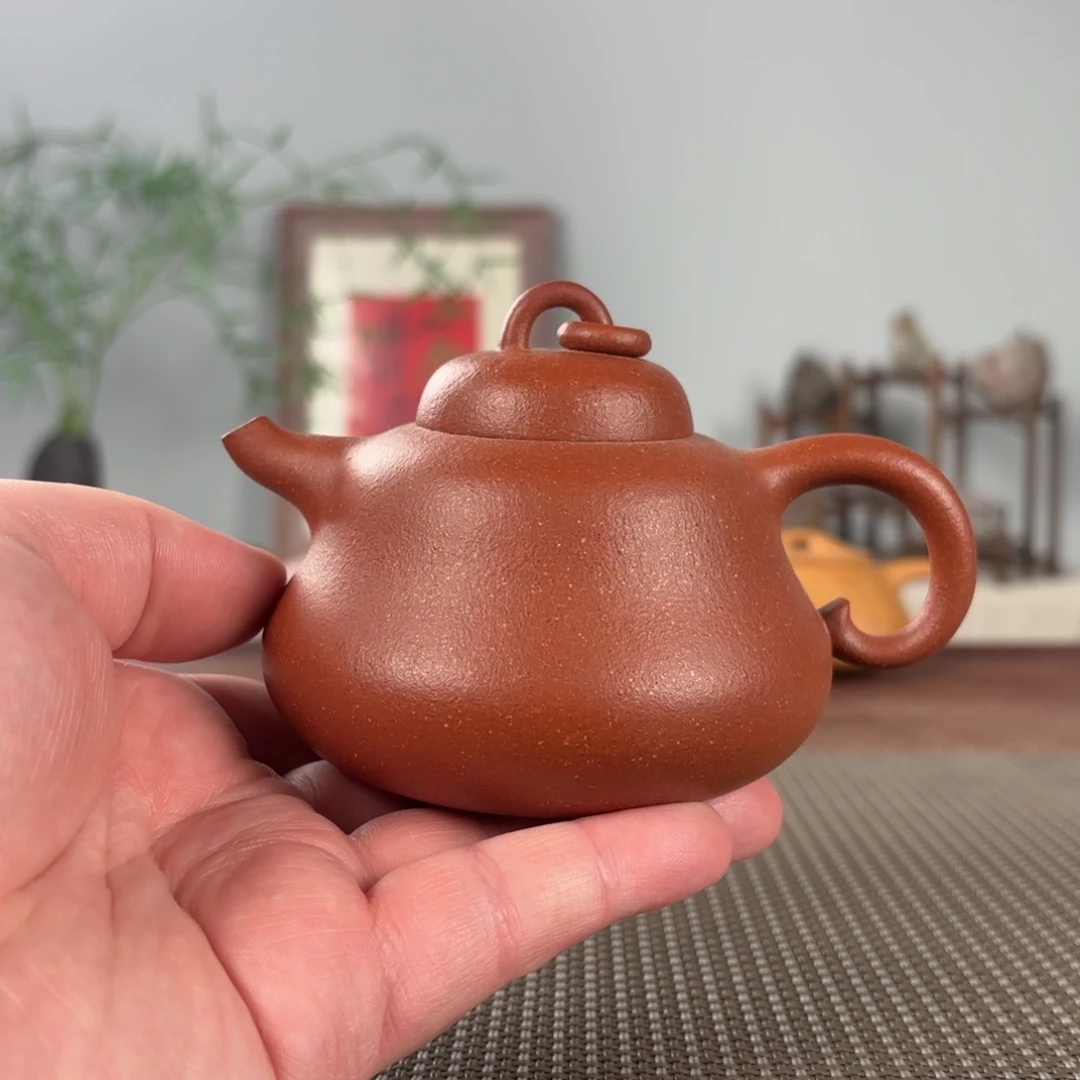 紫砂茶壶黄龙山原矿紫砂壶230