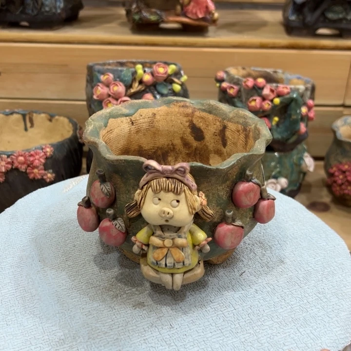 陶然多肉花盆百搭