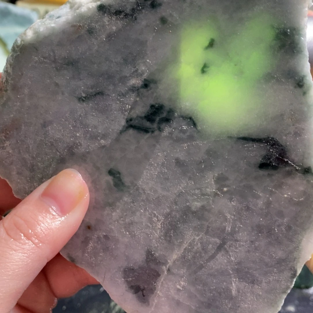 颈饰未镶嵌翡翠天然翡翠