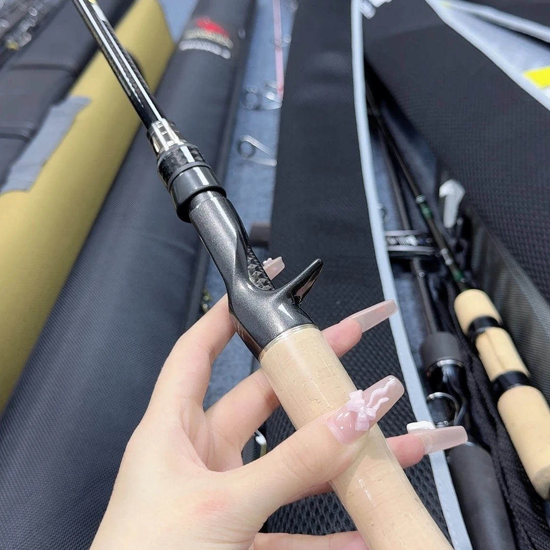 碳素3.8m路亚枪柄独节
