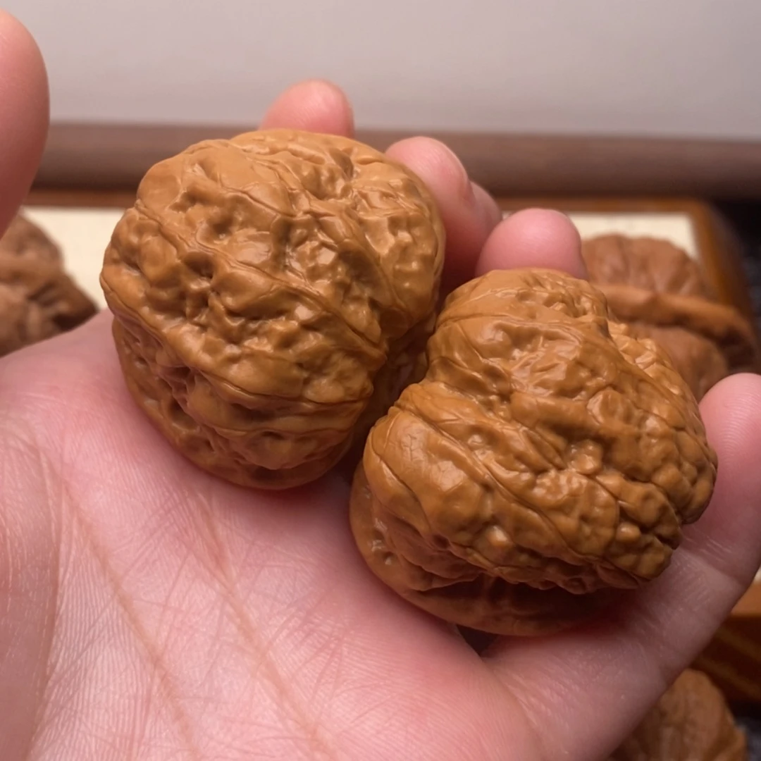 【闪购商品】把件文玩核桃肥蛙边40左右