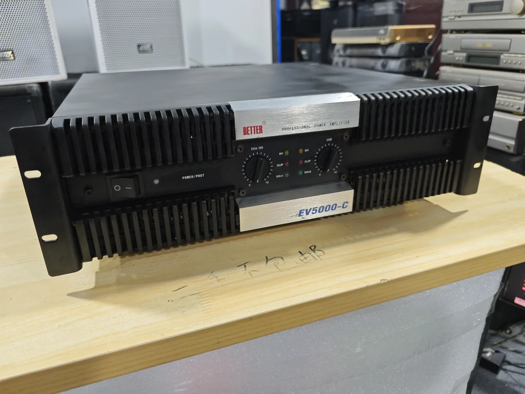 8新  二手BETTER EV5000-C功放，不包邮不支持无理由退货