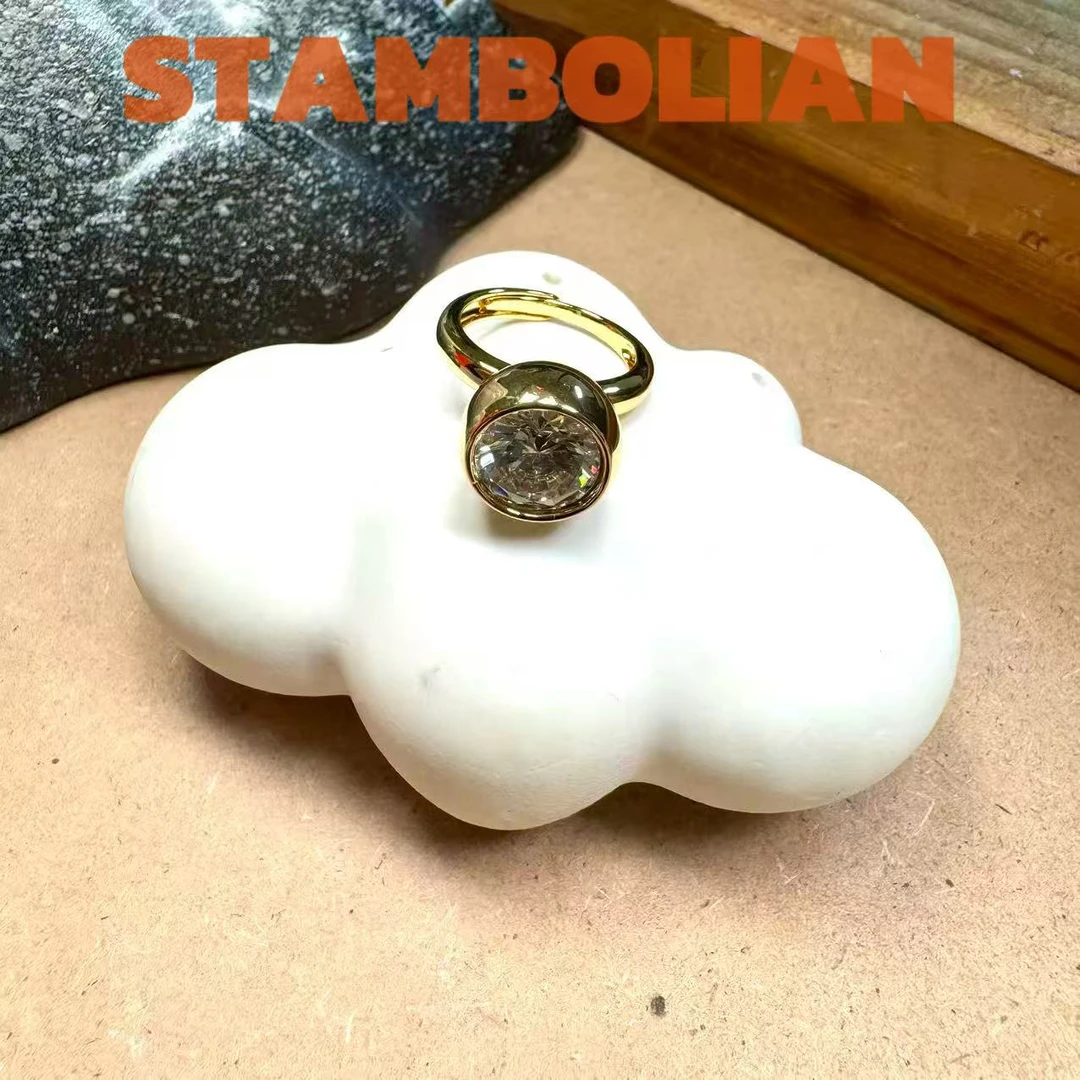 戒指 正品STAMBOLIAN 【深邃星空】开口戒指QDS084