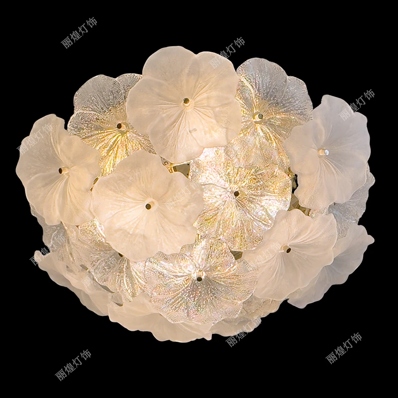 【丽煌灯饰】（花仙子）法式奶油风温馨高级客厅卧室必选款吸顶吊灯款
