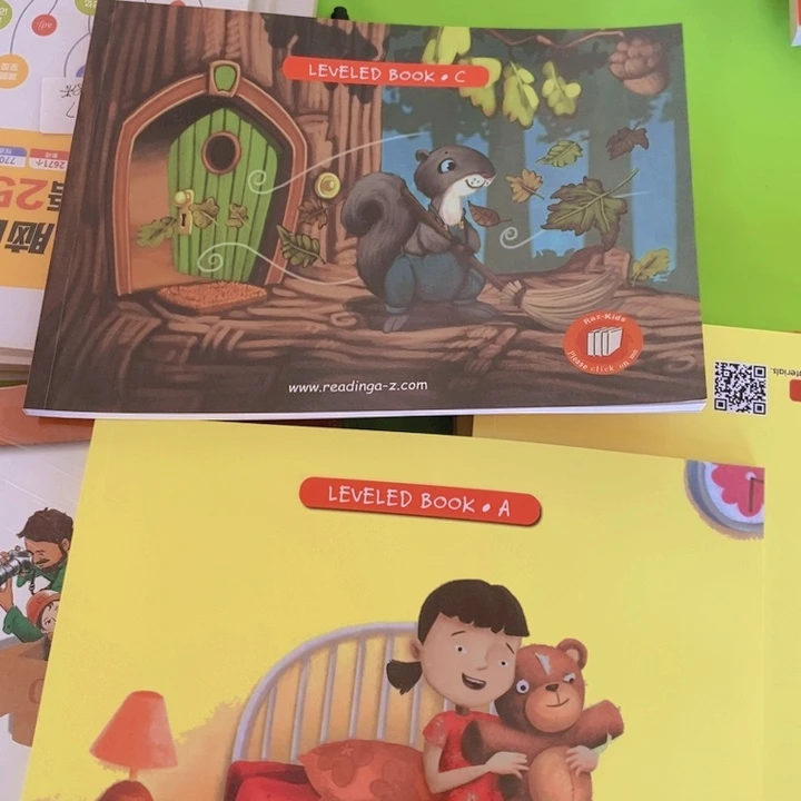 Raz合订成2本a，c