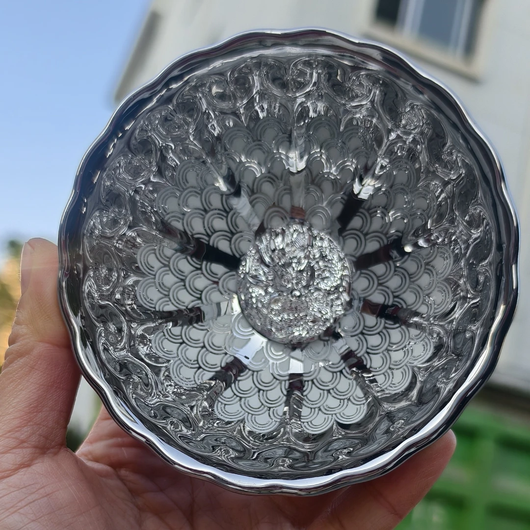 【冰清玉洁夜光龙王杯】喝茶喝水品茗杯陶瓷杯主人杯生肖龙