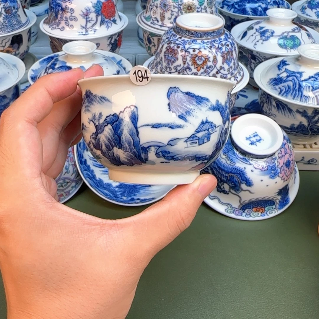 彦祖纯手工手绘茶具194