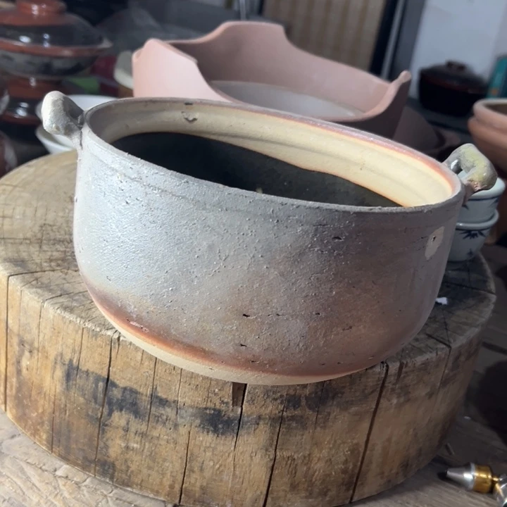 库存尾货九日土锅一个无盖口径23