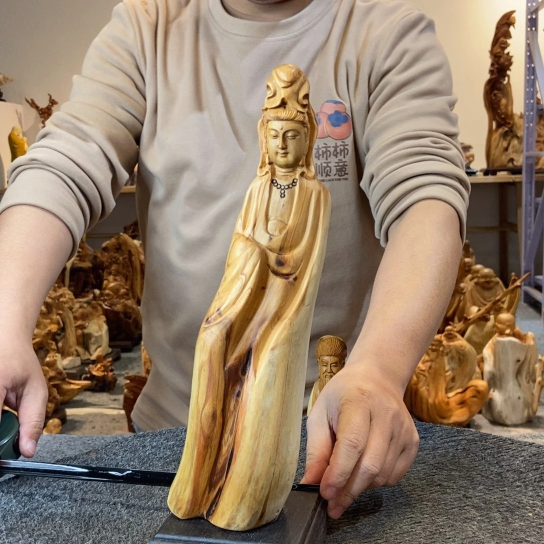 柏木（崖柏）太行崖柏根雕摆件