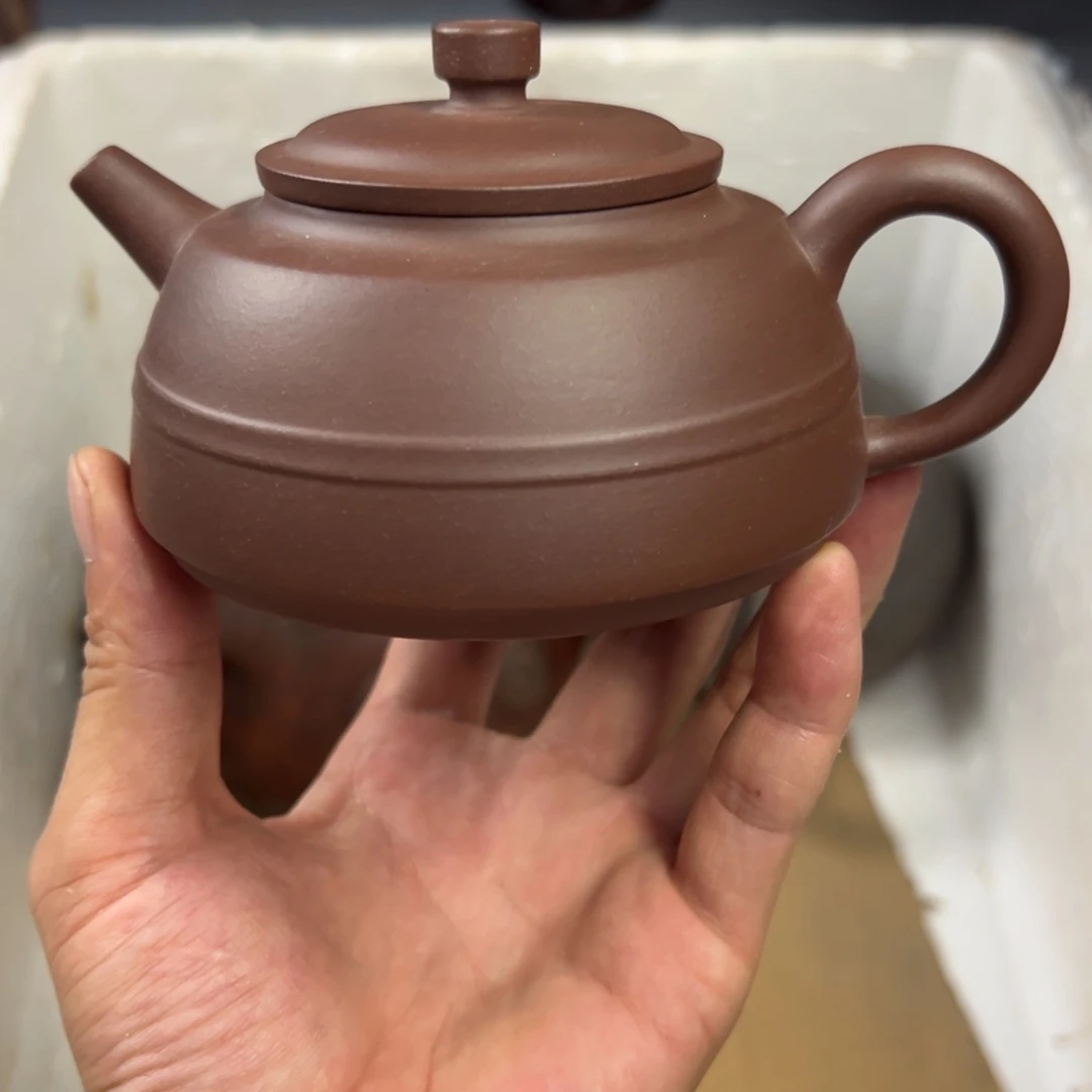 茶壶紫砂宜兴原矿紫砂壶240毫升容量