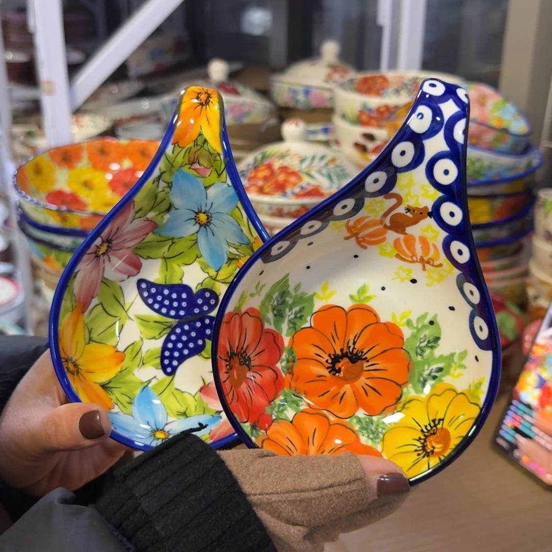 瓷手柄碟2只看图