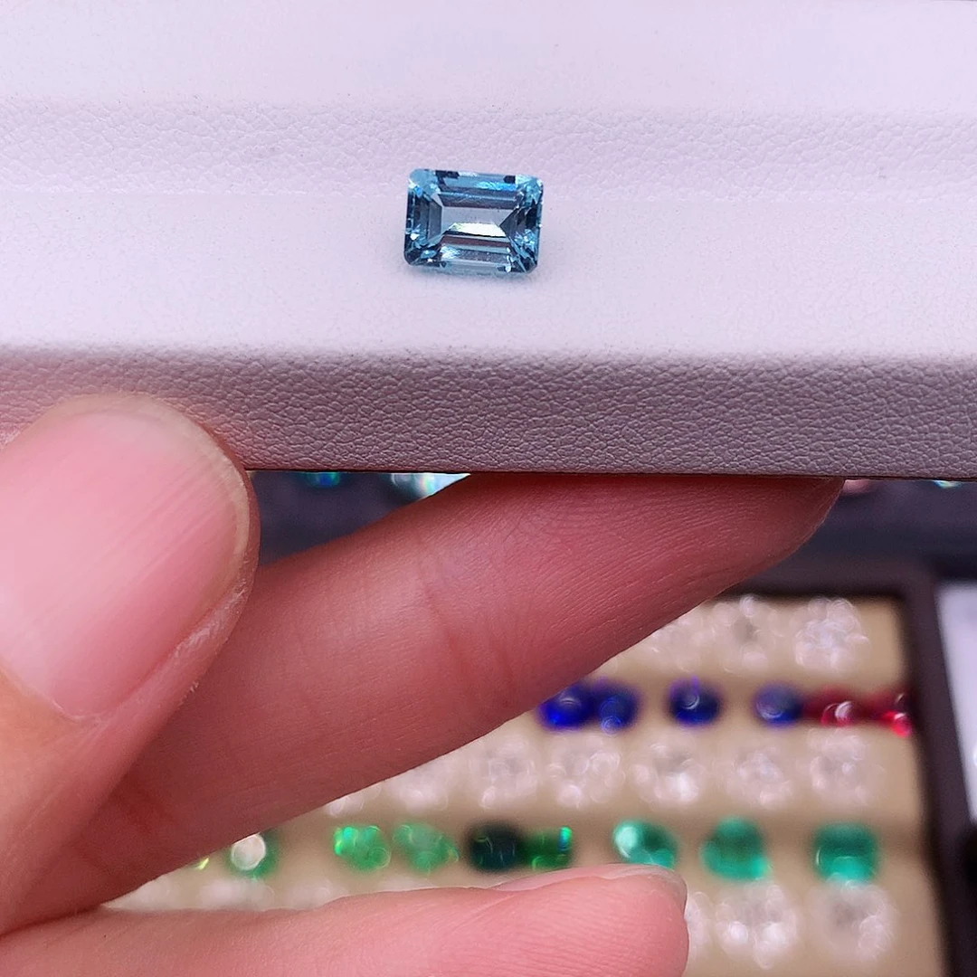 海蓝宝石裸石未镶嵌