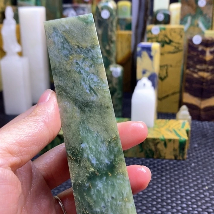 南美石无*青田石印章石