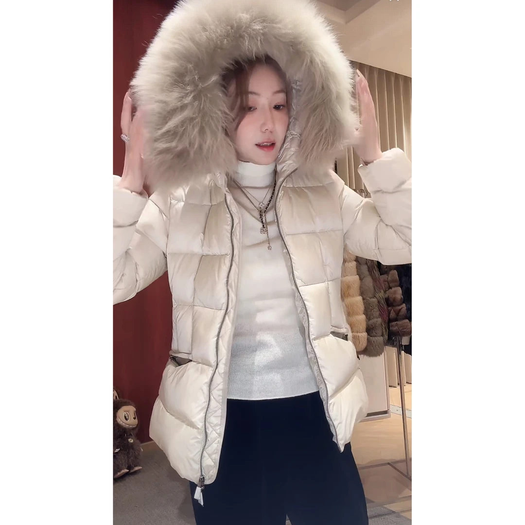 DEDM•STUDIO/冬季高级感保暖时尚轻奢直充羽绒服2509YRF/713