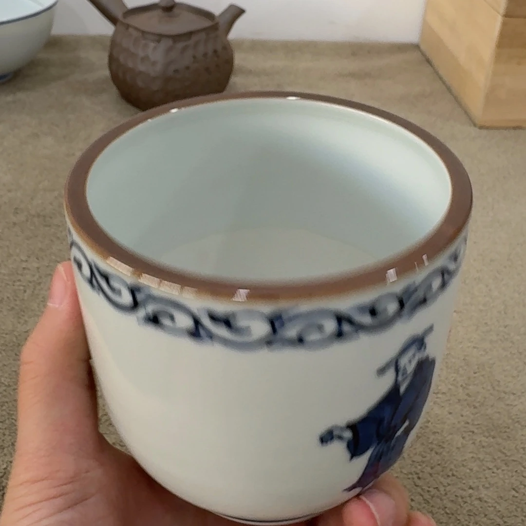瓷片非常好用漂亮的茶具
