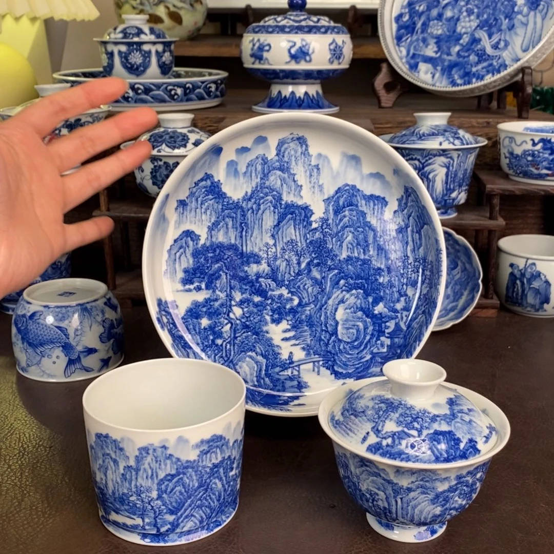 景德镇陶瓷手工手绘