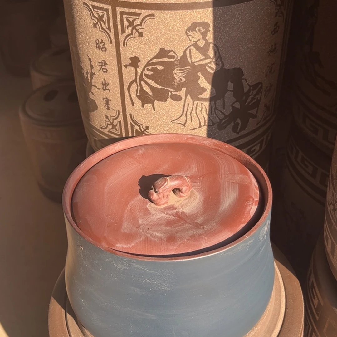 紫砂茶叶罐微瑕不退不换
