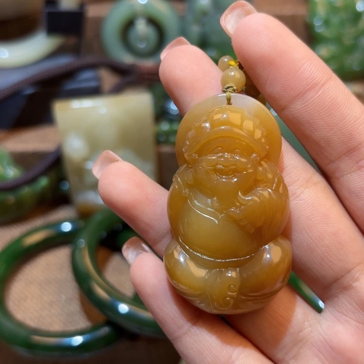 颈饰未镶嵌和田玉