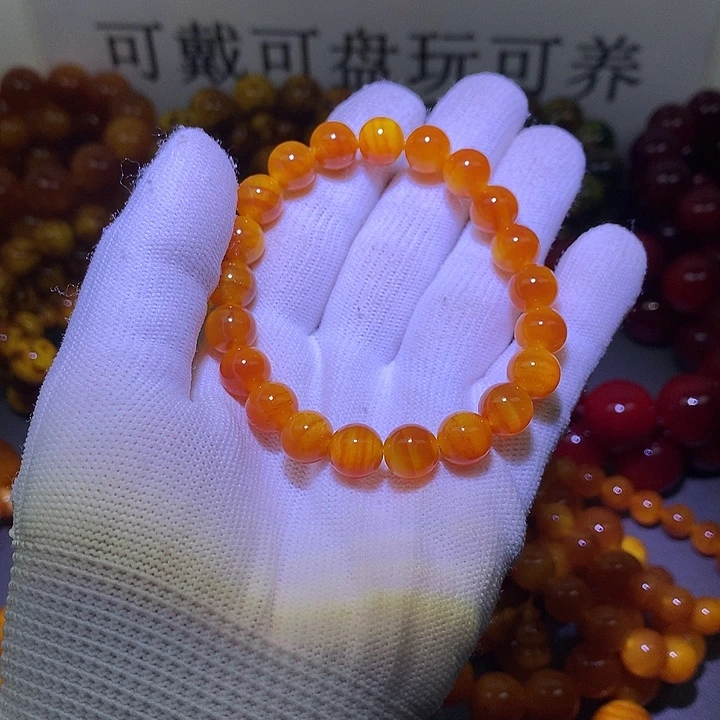 松木（琥珀木）手串/手链0.9 包浆高货