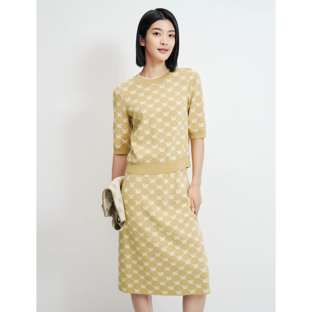 【众心专享价】优雅气质直筒裙子女EW01620P4/EW01603G1/EW01610E3