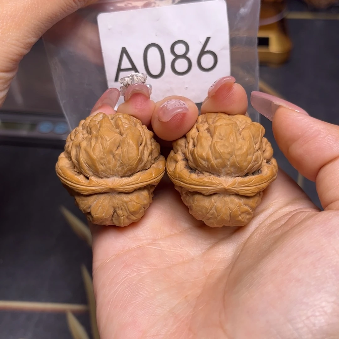 吊坠文玩核桃蛙饼37.5