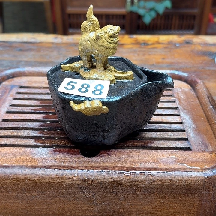 纯手工制作粗陶茶具