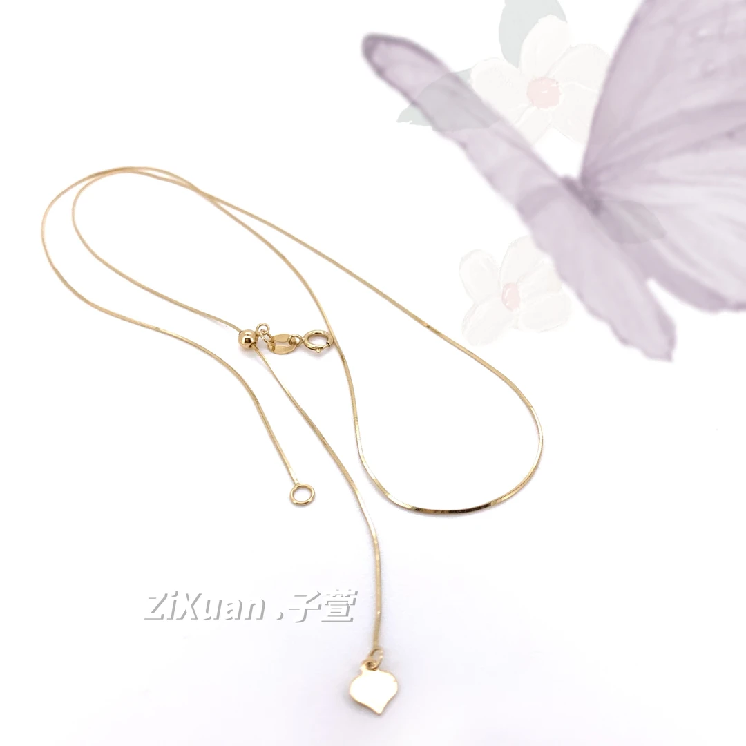 【子萱珠宝】18K金余年项链-ZX2500211