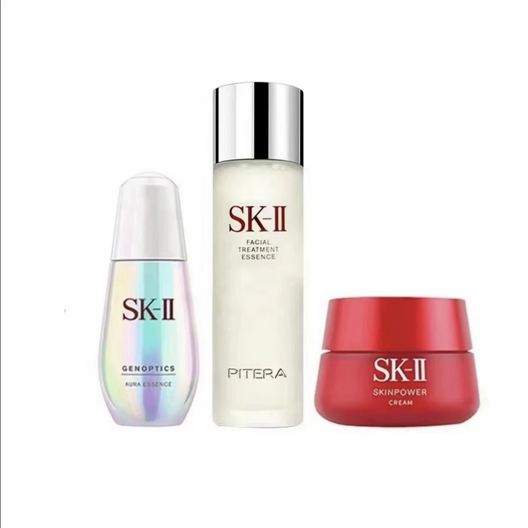 SK-ll神仙水保湿抗皱大红瓶面霜紧致小灯泡滋润补水