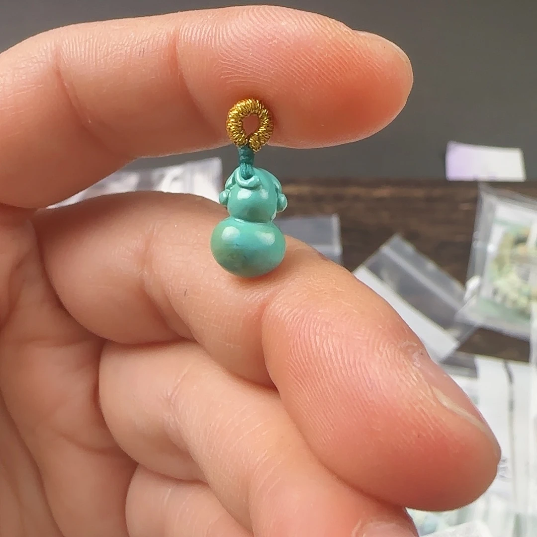 绿松石珠宝半成品未镶嵌