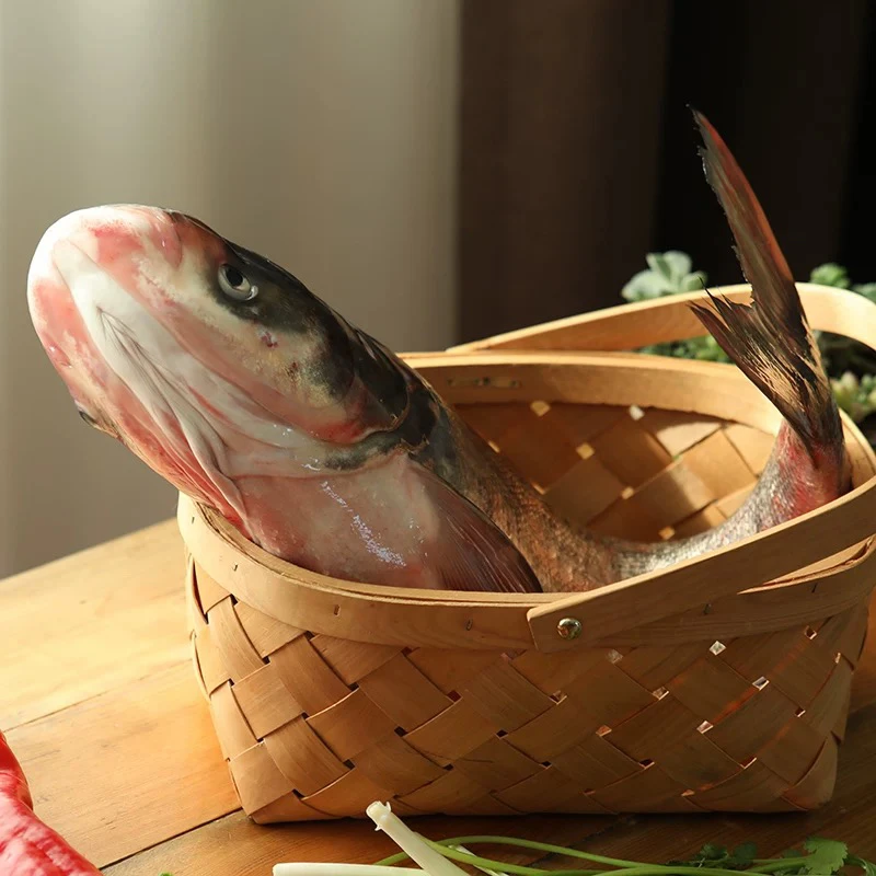 大湖胖头鱼 渔民现捕现捞现发顺丰不杀