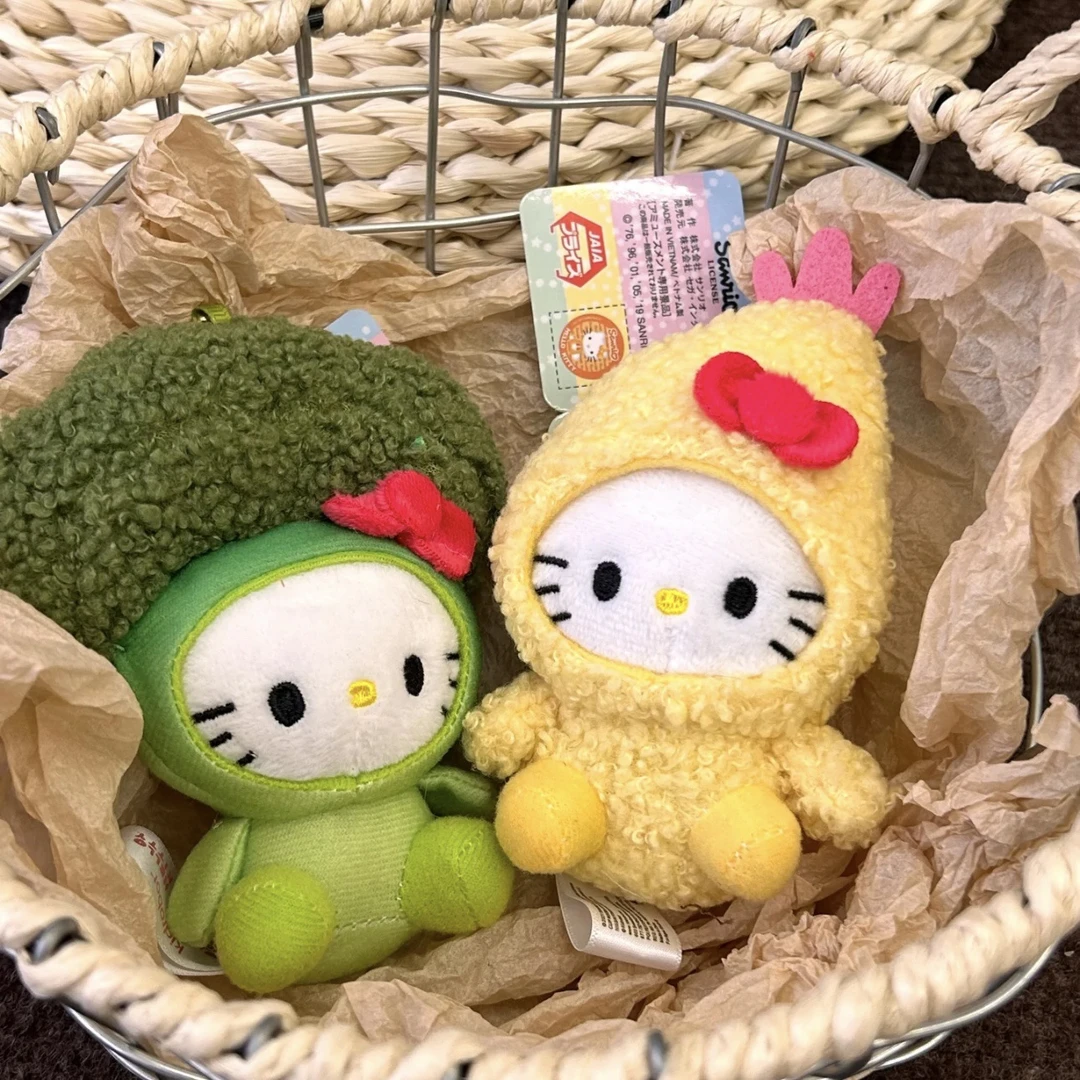 大幂幂同款炸虾西兰花hellokitty包包挂件