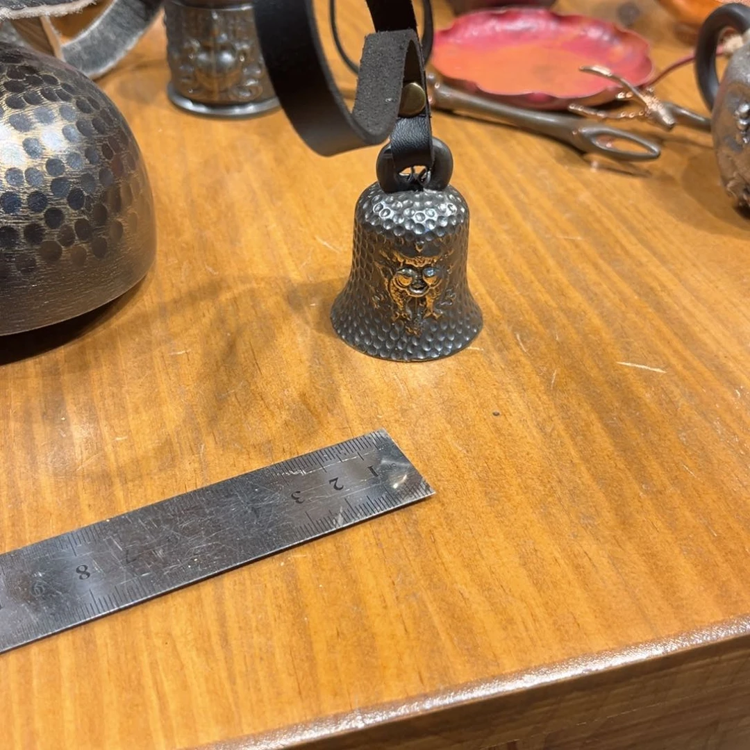 锤点小驼铃手工锻打工艺