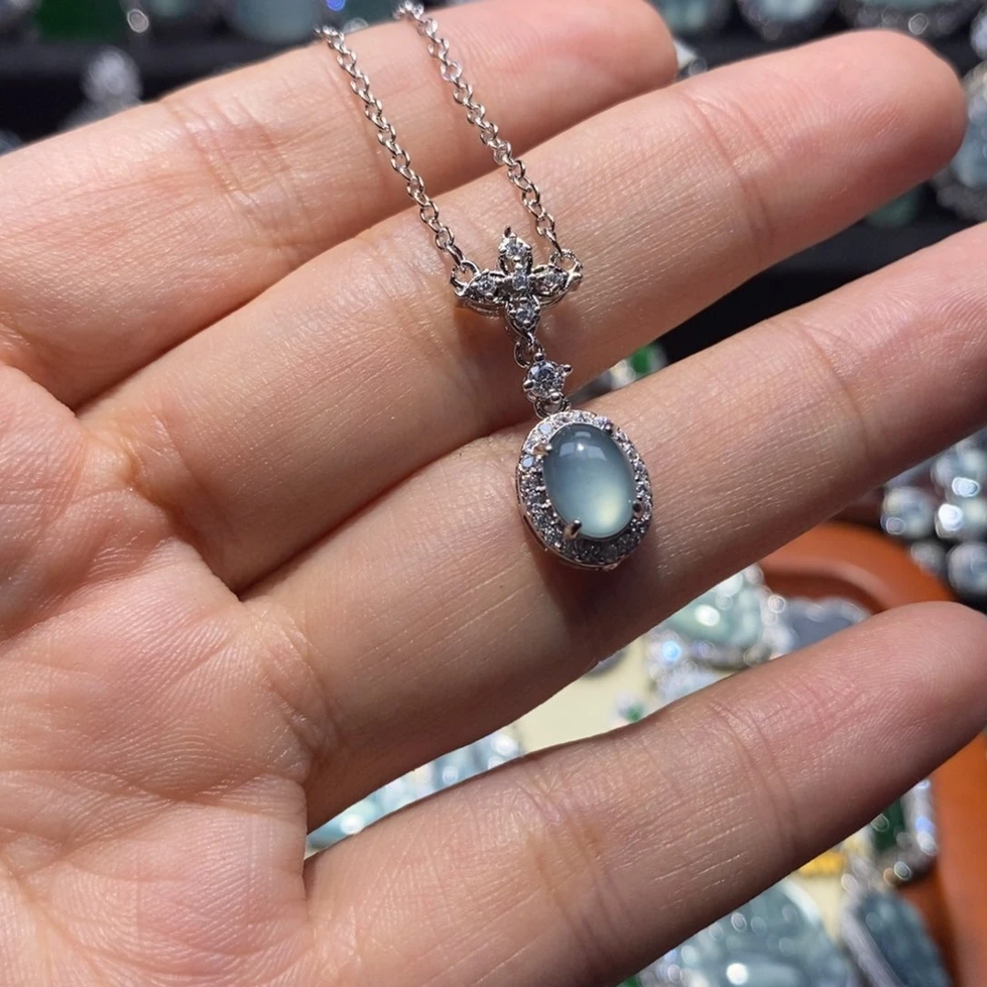 翡翠未镶嵌吊坠(不含链)翡翠