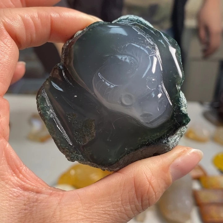 玛瑙/玉髓吊坠(不含链)未镶嵌