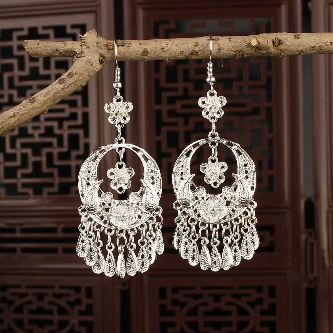 苗族服饰配饰耳坠