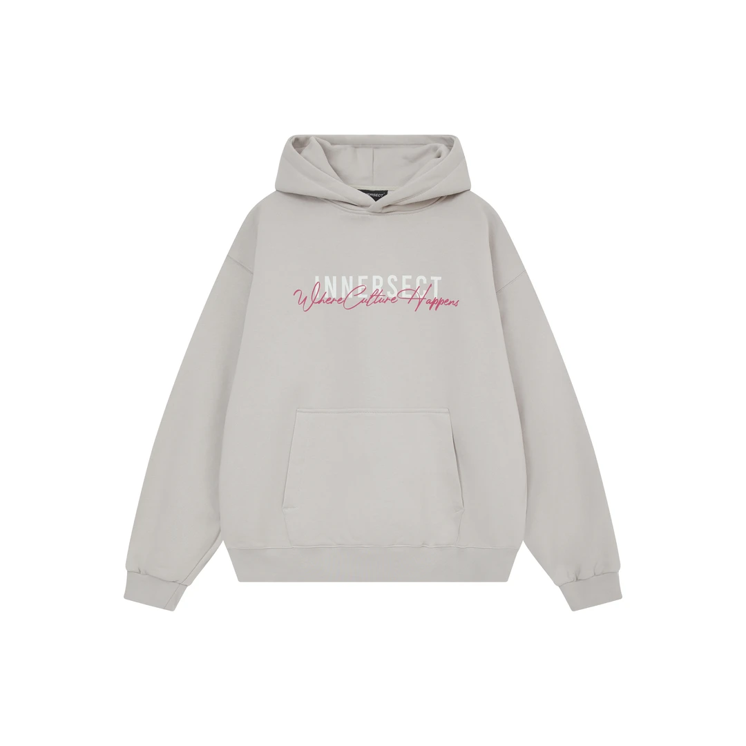 INNERSECT 套头保暖连帽卫衣长袖印花宽松百搭 INN24FWTHD370