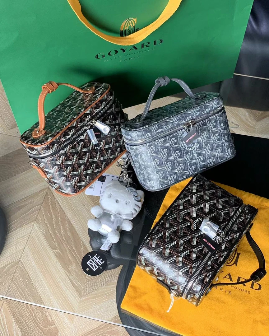 未使用 Goyard 戈雅老花LP盒子包