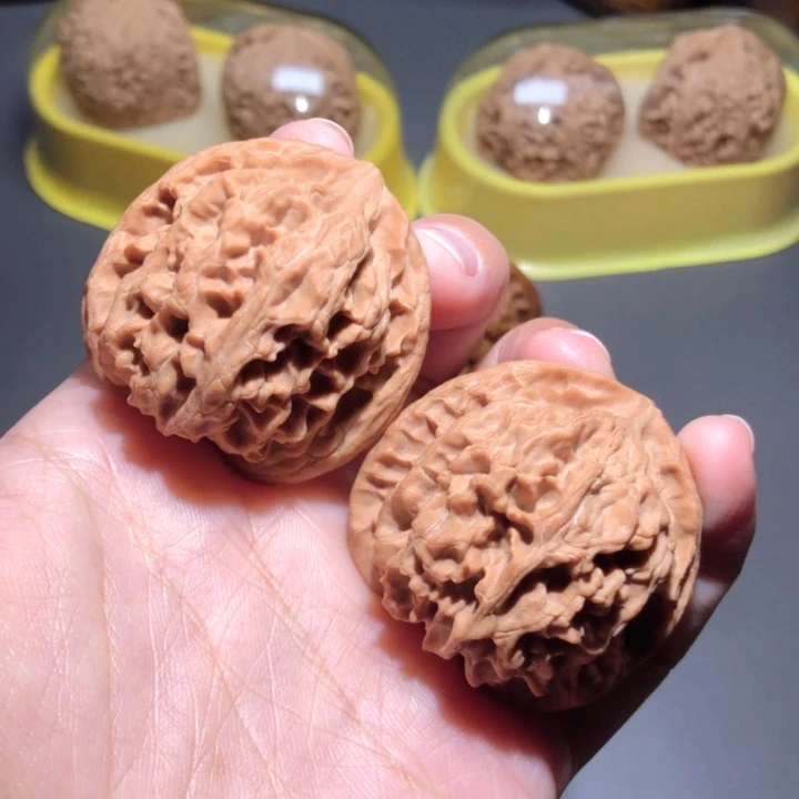 文玩核桃把件%39.5苹果园