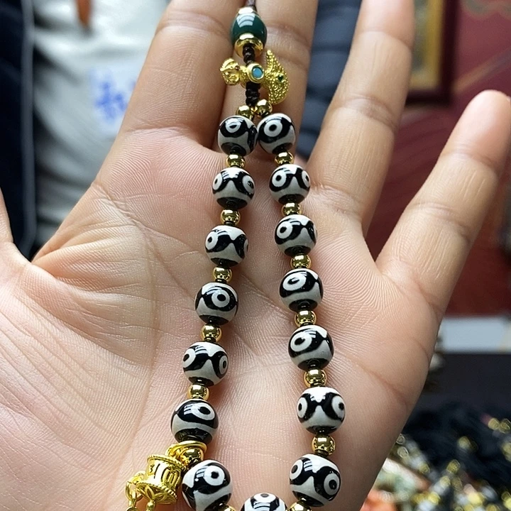 玛瑙/玉髓合金颈饰