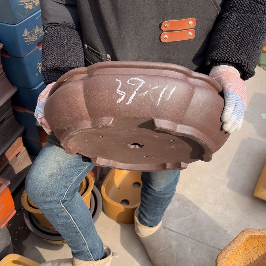 紫砂花盆盆景艺术