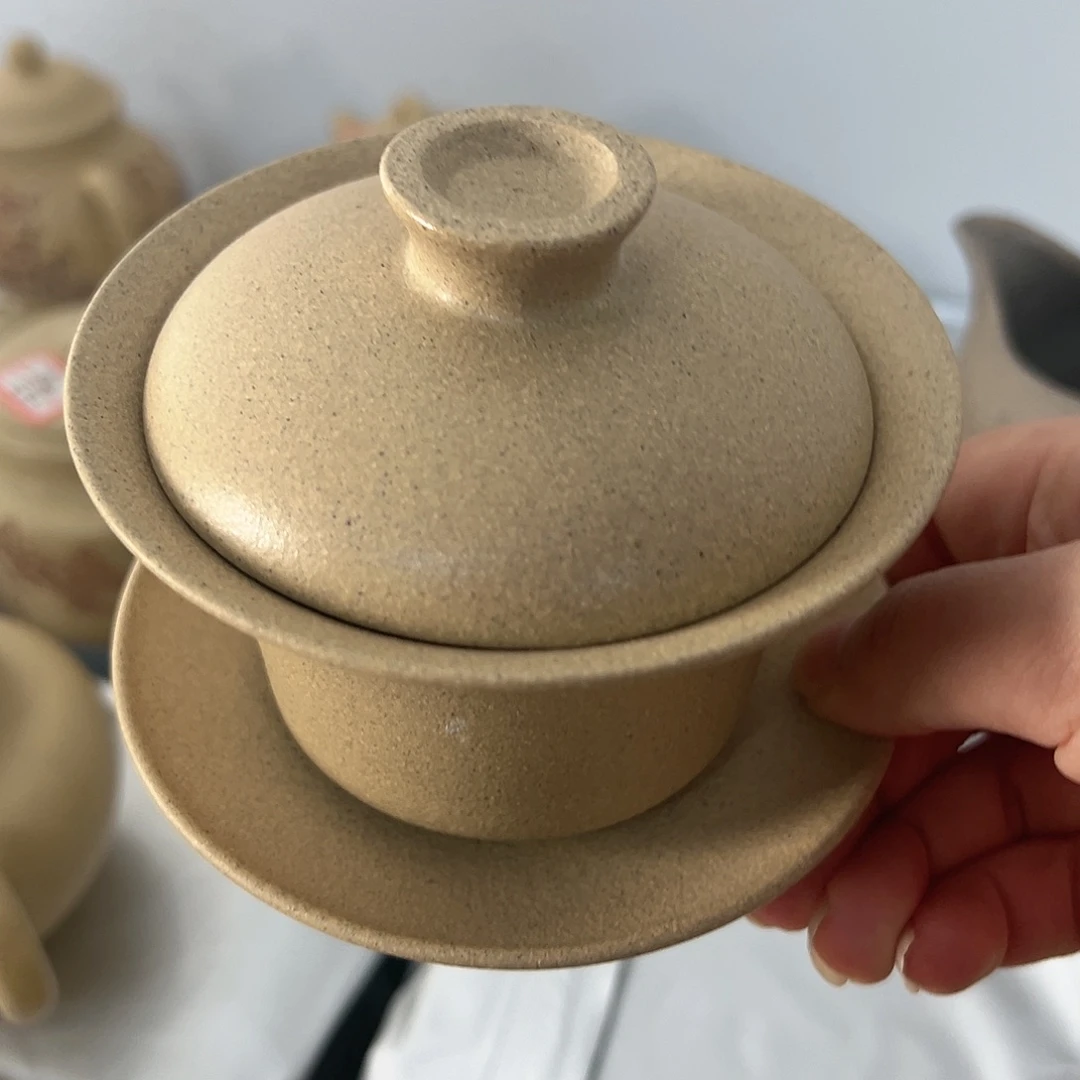 紫砂茶壶黄龙山原矿本绿150