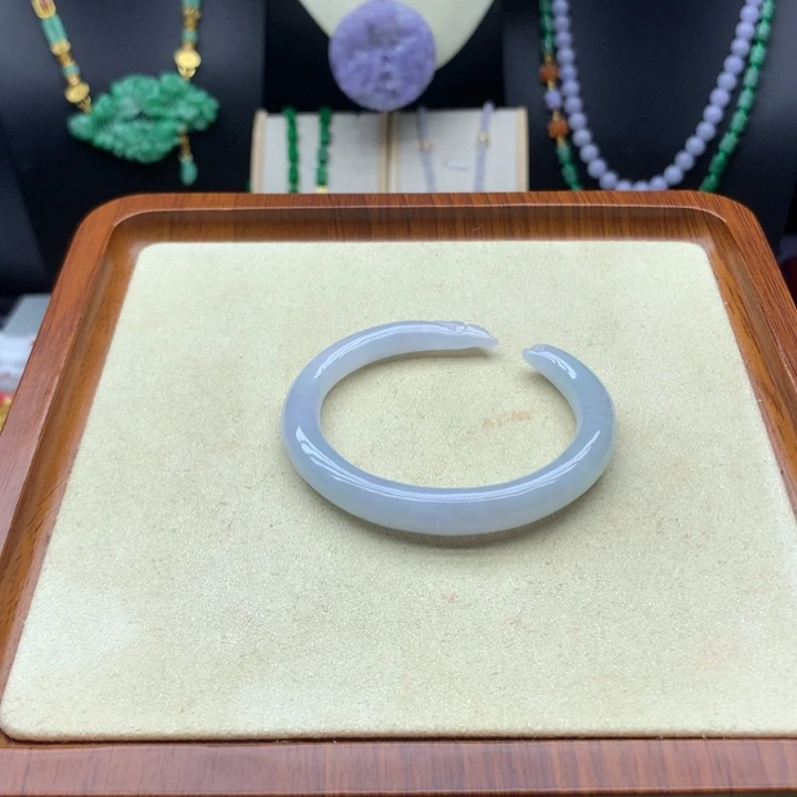 翡翠未镶嵌手镯翡翠手镯贵妃57