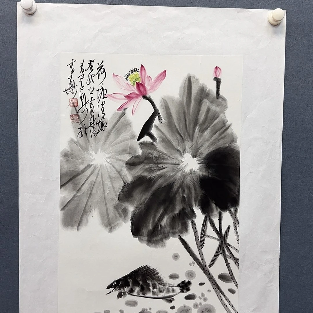 横款书法作品多次参加