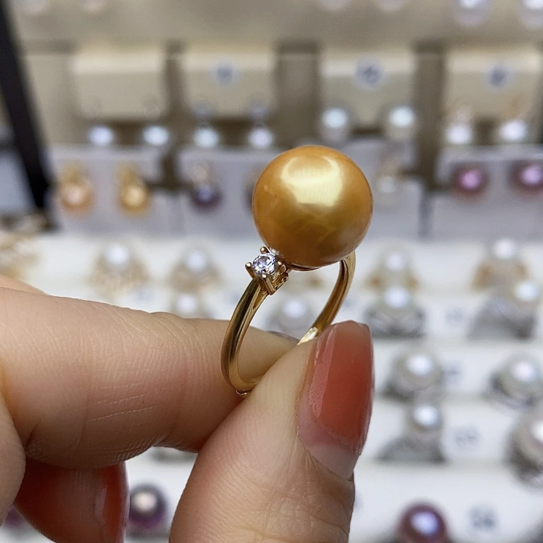 淡水珍珠颈饰银S925镶嵌