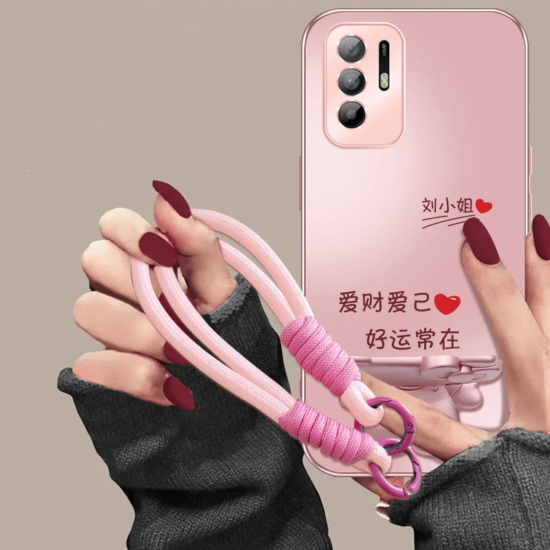 适用于OPPOA95手机壳爱财爱己AG磨砂百家姓超薄防摔手机壳