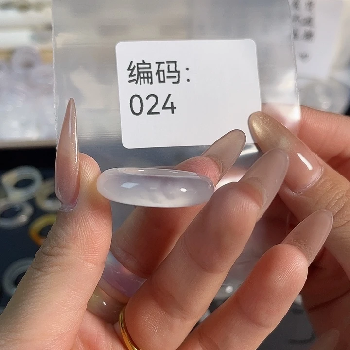 玛瑙/玉髓未镶嵌戒指024港18