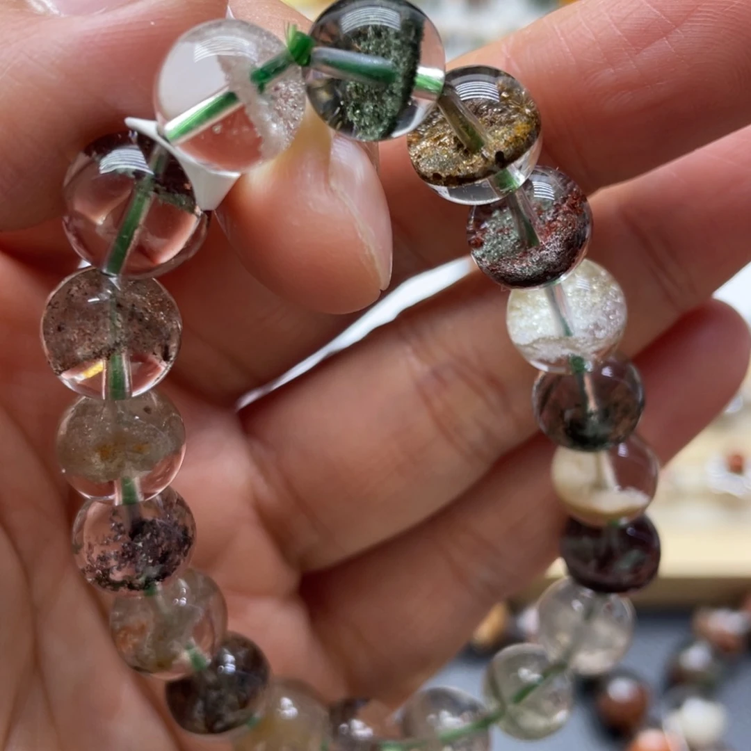 未镶嵌手链水晶一线天