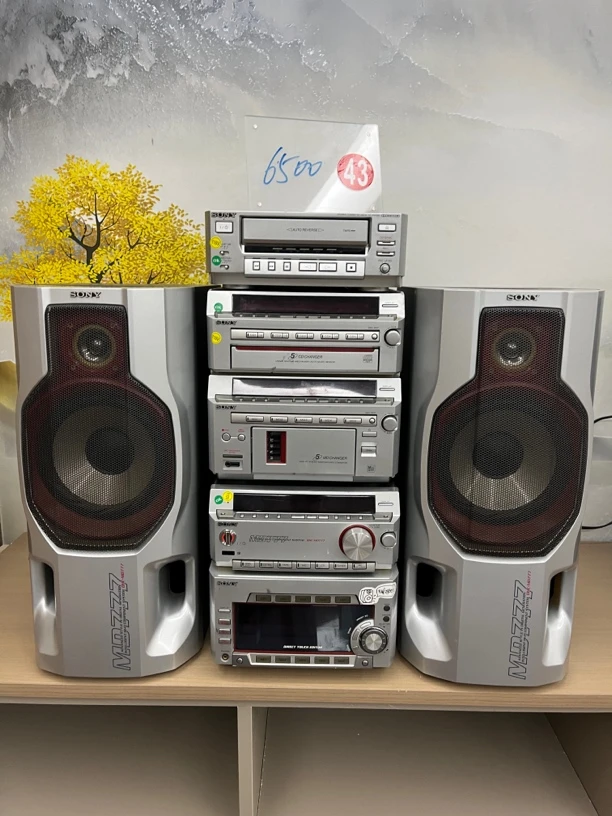 9新  索尼md777组合音响 配电源