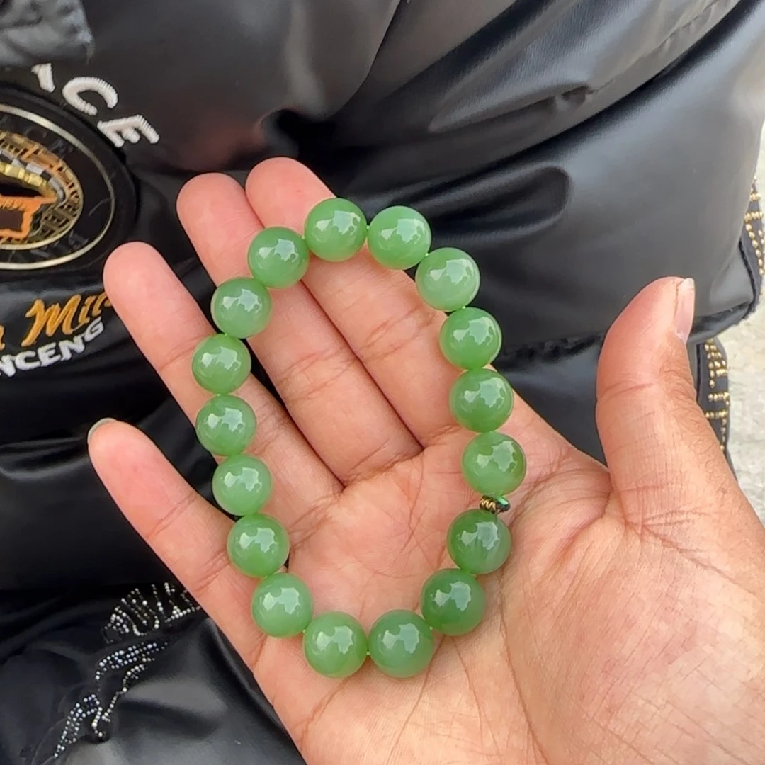 和田玉手串未镶嵌