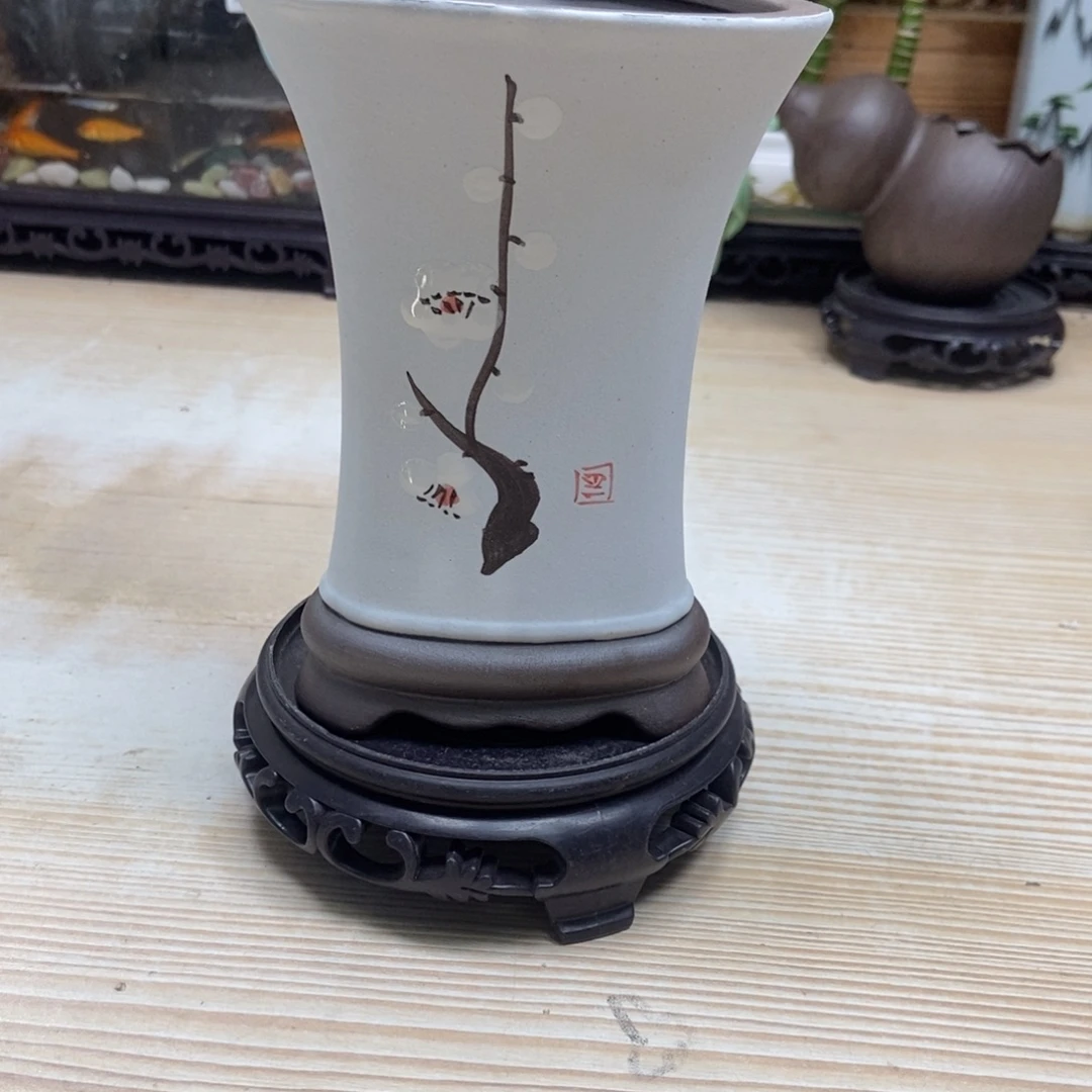 瓷片陶瓷花盆陶瓷艺术